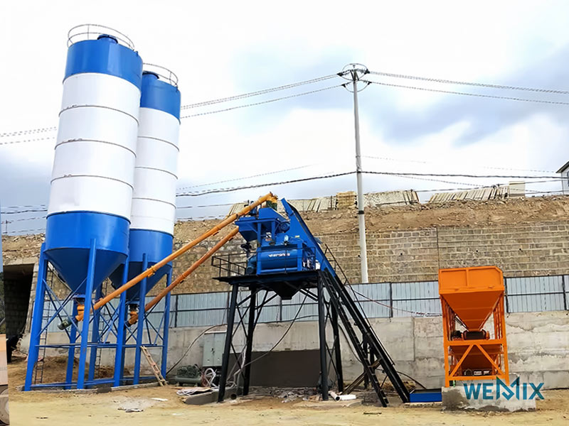 HZS50 Concrete Batching Plant